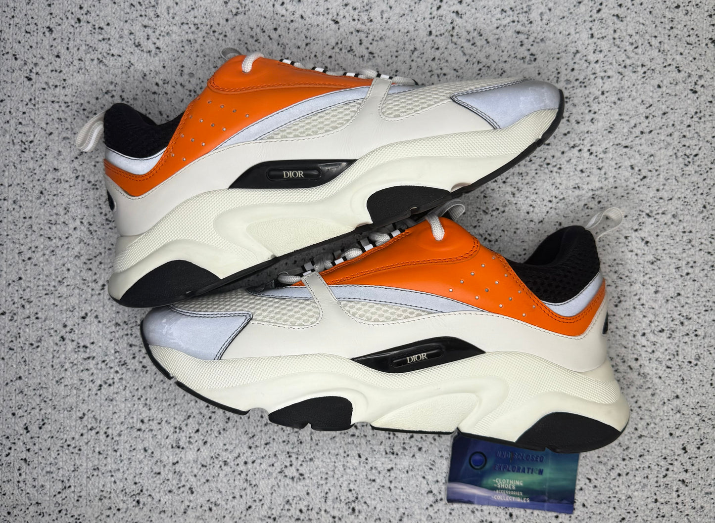 Dior B22 White Orange 9 Men/42 EU “Preowned”