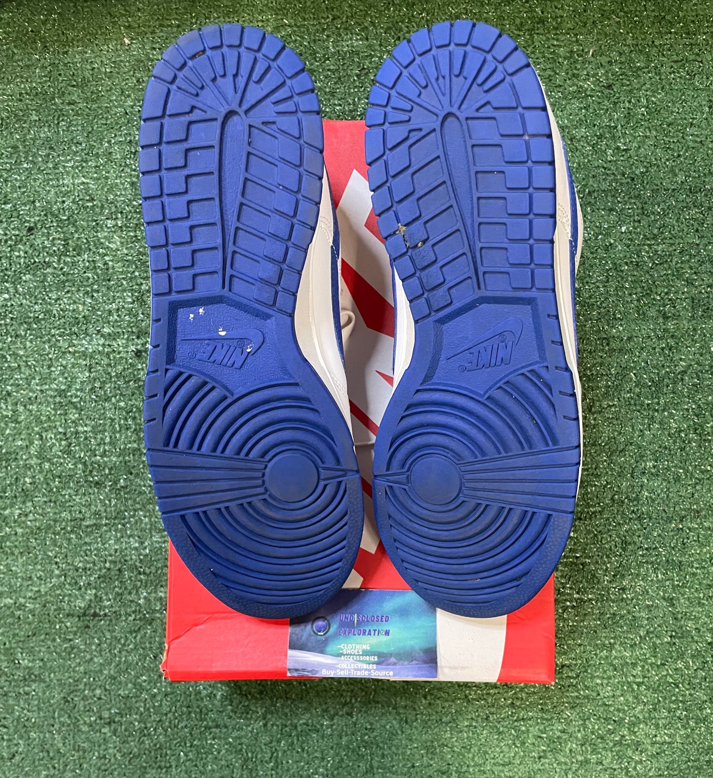 Nike Dunk Low hyper royal size 9.5men/11women
