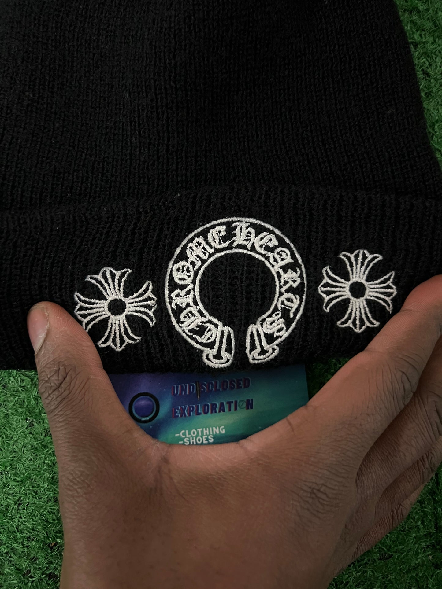 Chrome hearts horseshoe beanie
