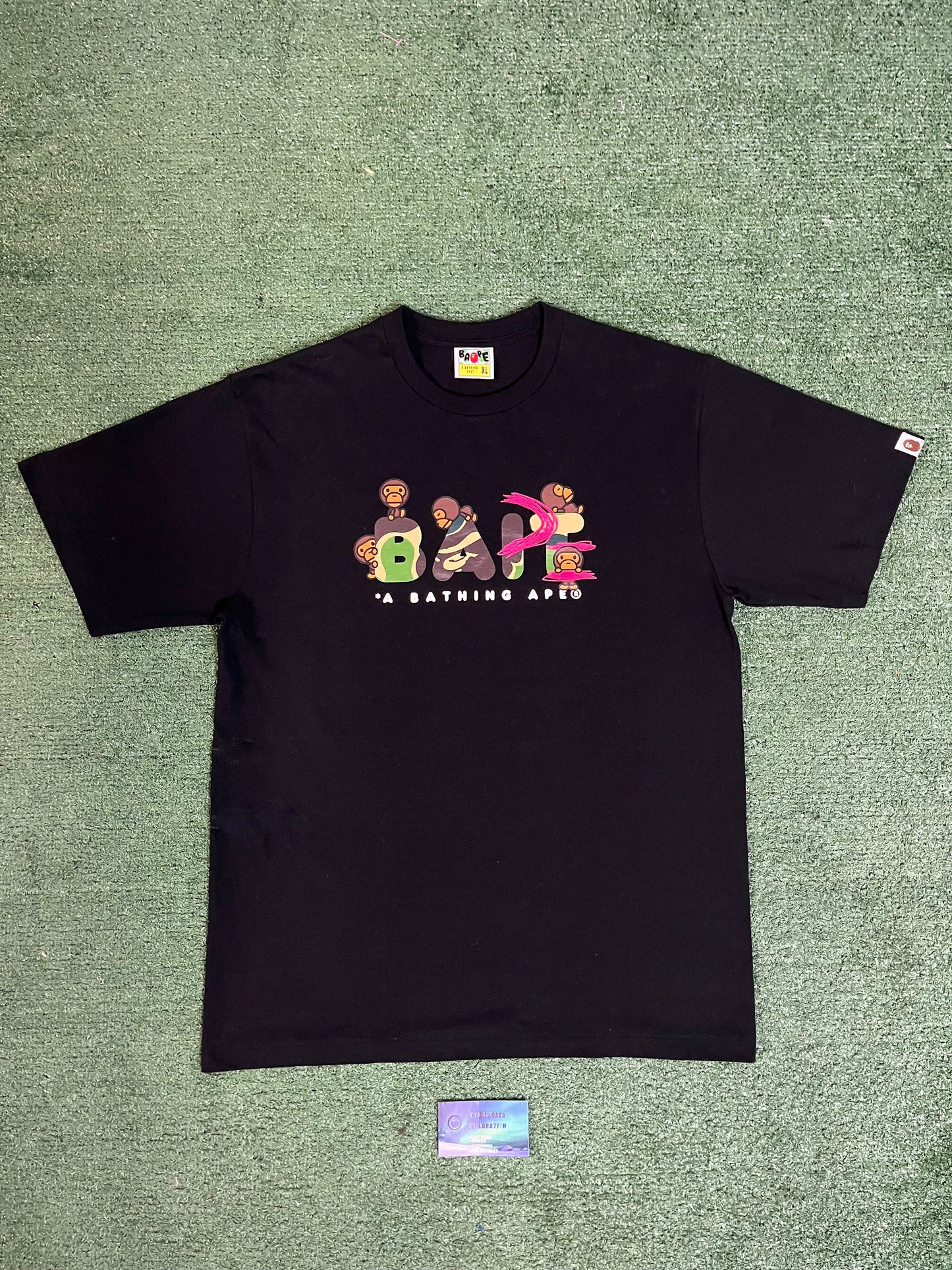 Bape Baby Milo Black tee
