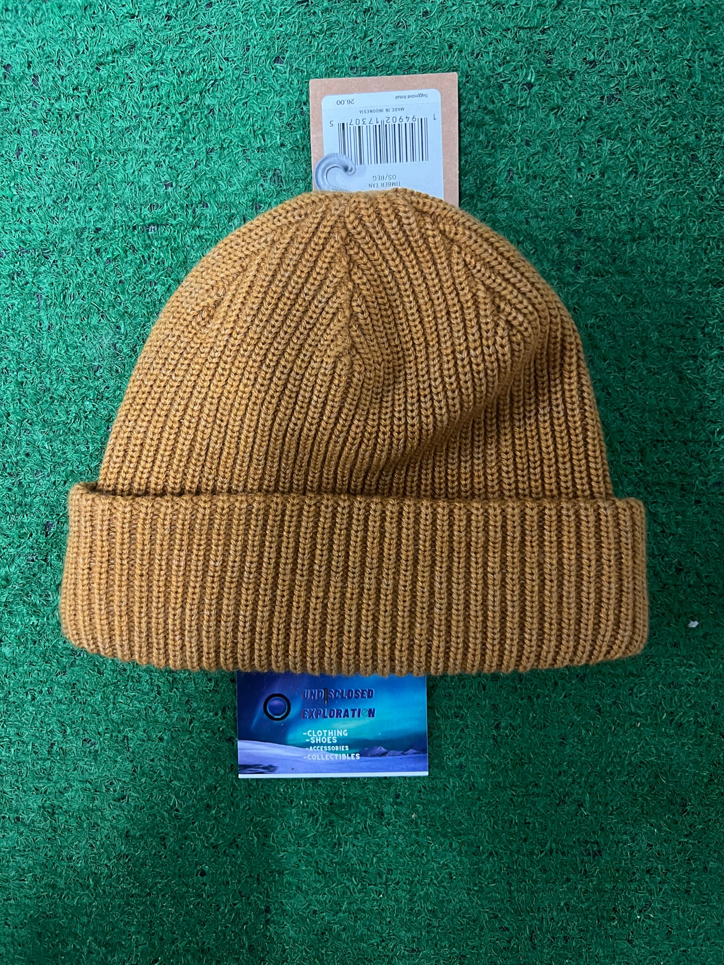 The North face timber tan salty dog beanie