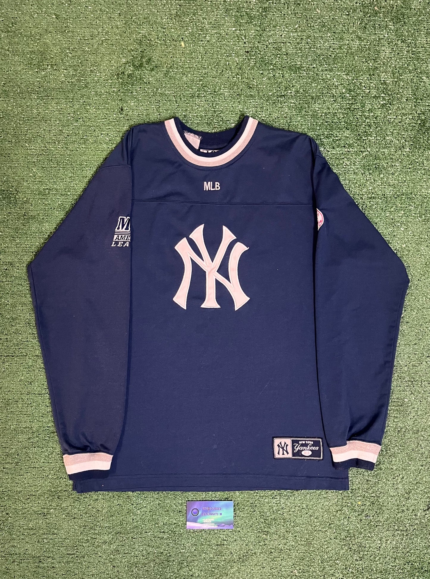 Vintage 1990s New York yankee MLB pullover