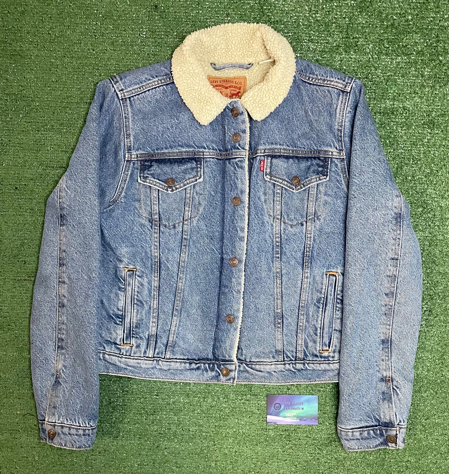 Vintage Levi sherpa Jean jacket