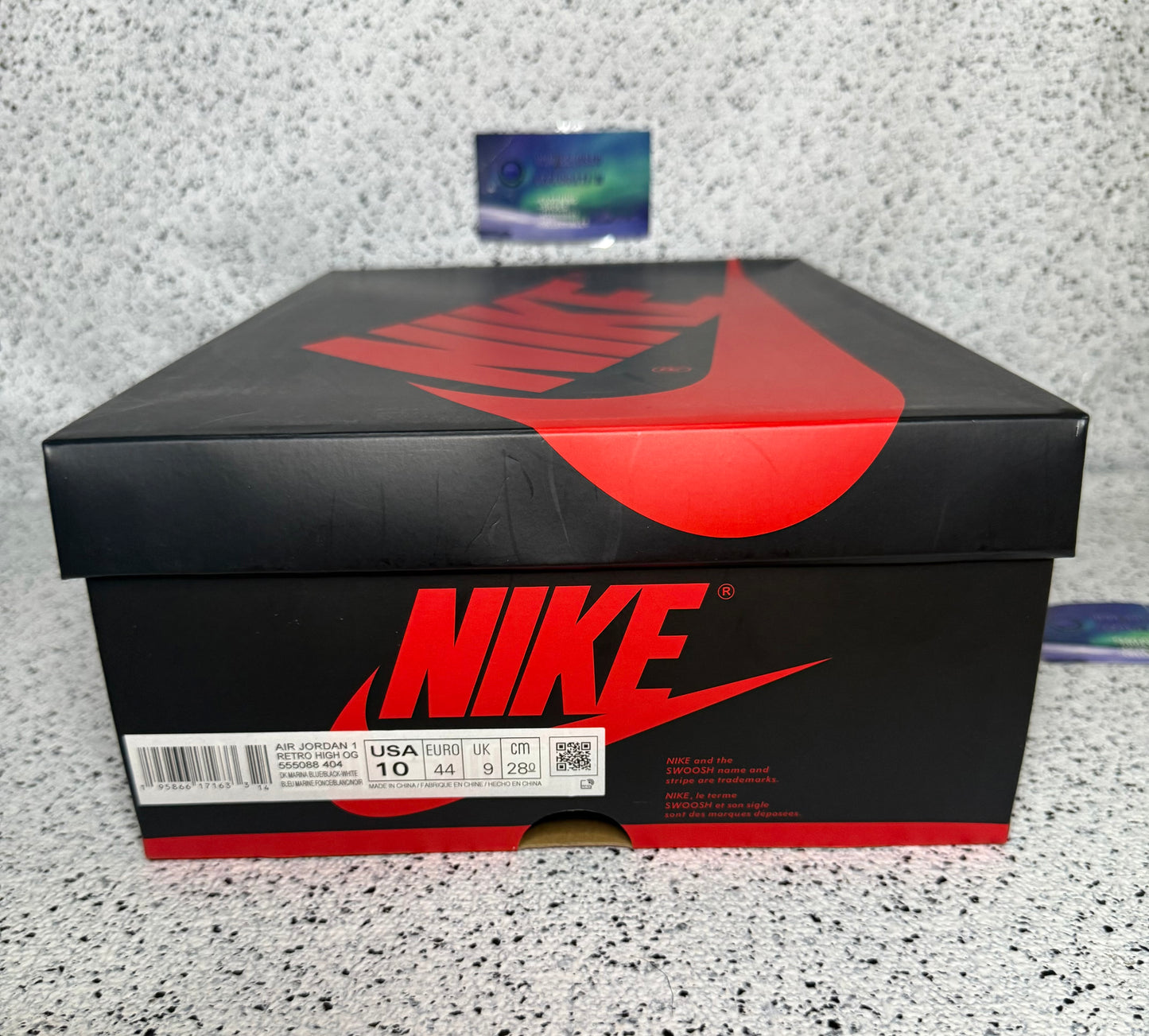 Jordan 1 Marina Blue 10 Men/11.5 Women “Preowned”