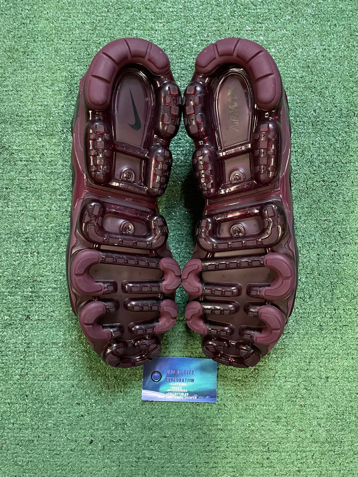 Nike vapormax plus night maroon size 14men/15.5women