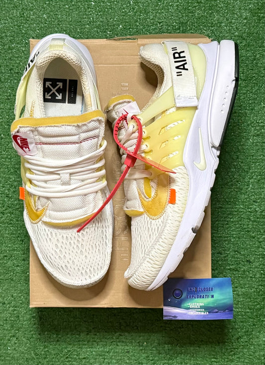 Nike Off White Presto White 11 Men/12.5 Women “Preowned”