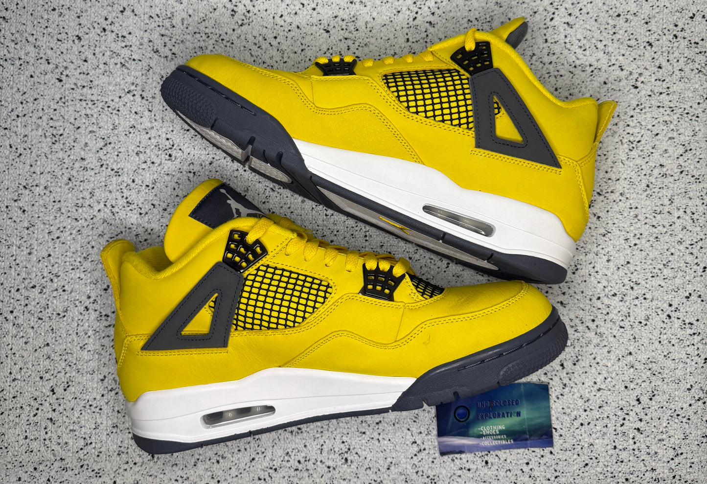 Jordan 4 Lightning 11.5 Men/13 Women “Preowned”