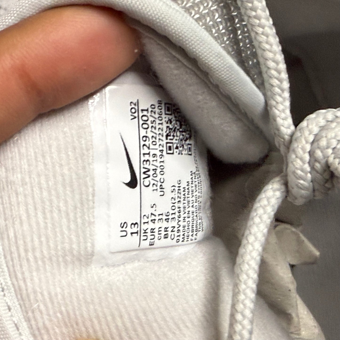 Nike Air Barrage Low Grey Fog Neptune