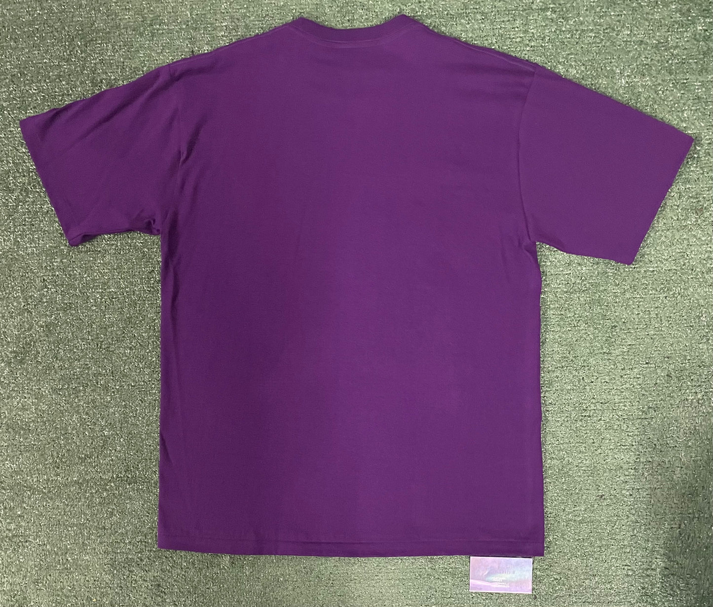 Bape A Bathing Ape college purple tee