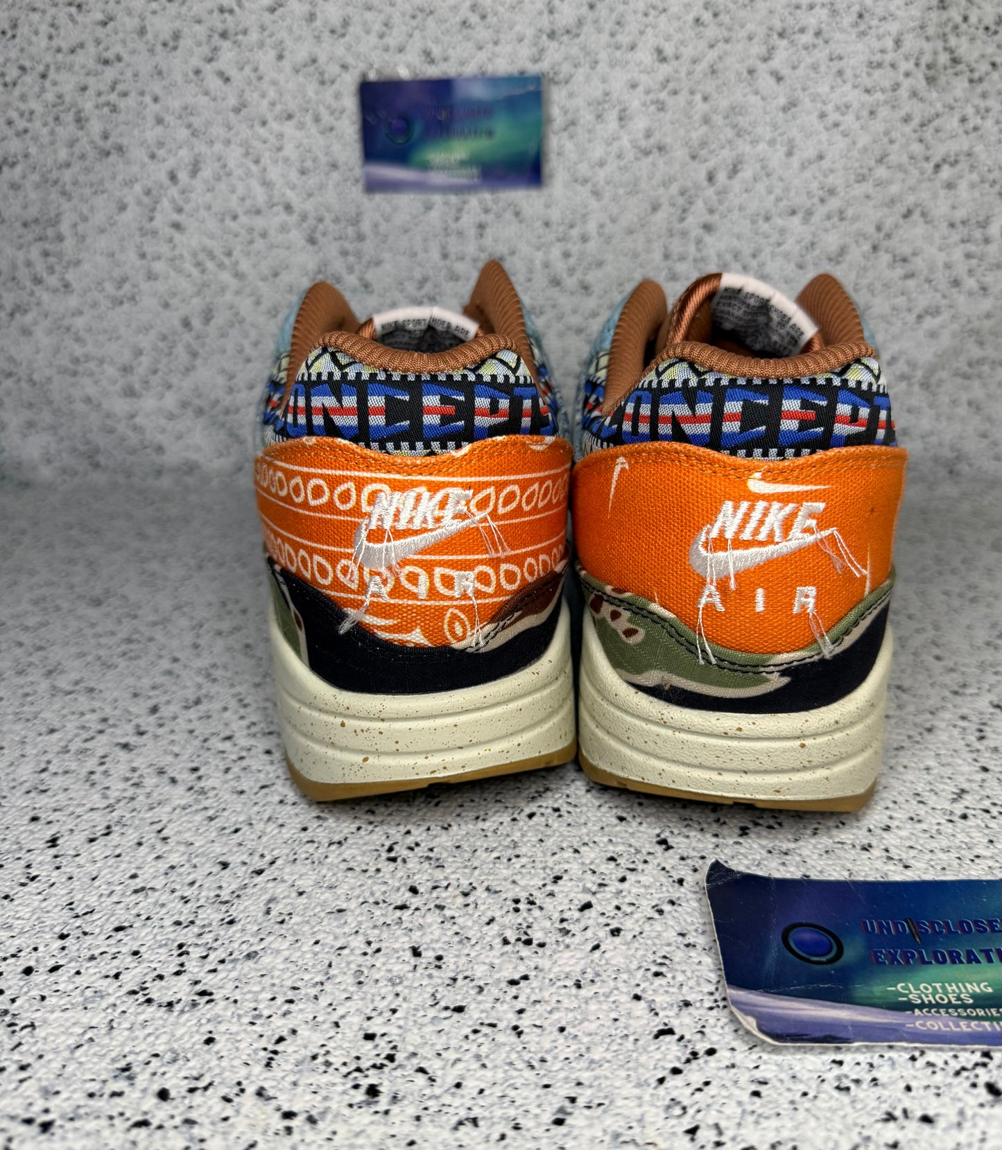 Nike Air Max 1 Concepts Heavy 10.5 Men/12 Women “Preowned”
