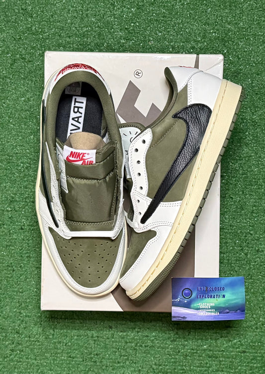 Jordan 1 Low Travis Scott Medium Olive