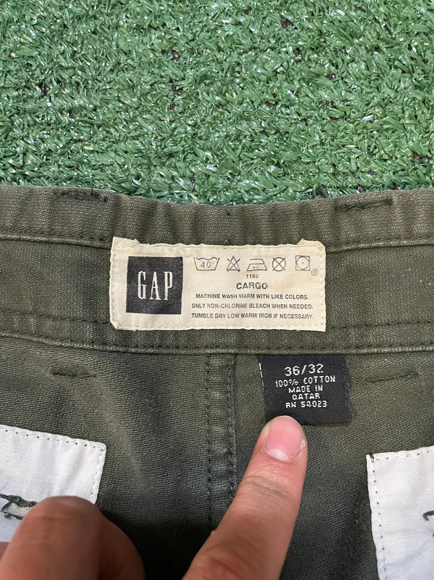 GAP olive green cargo pants
