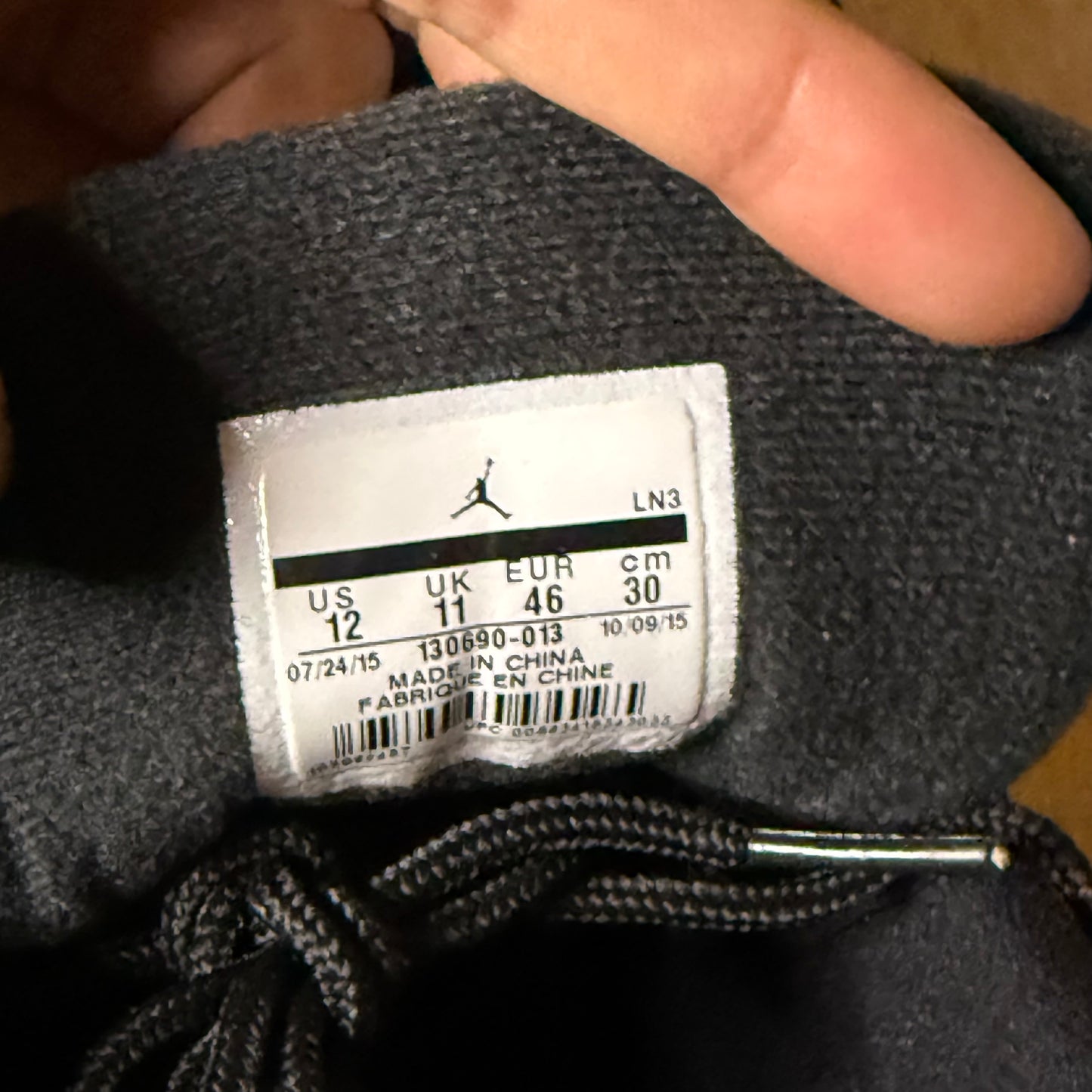 Jordan 12 Master 12 Men/13.5 Women “Preowned”