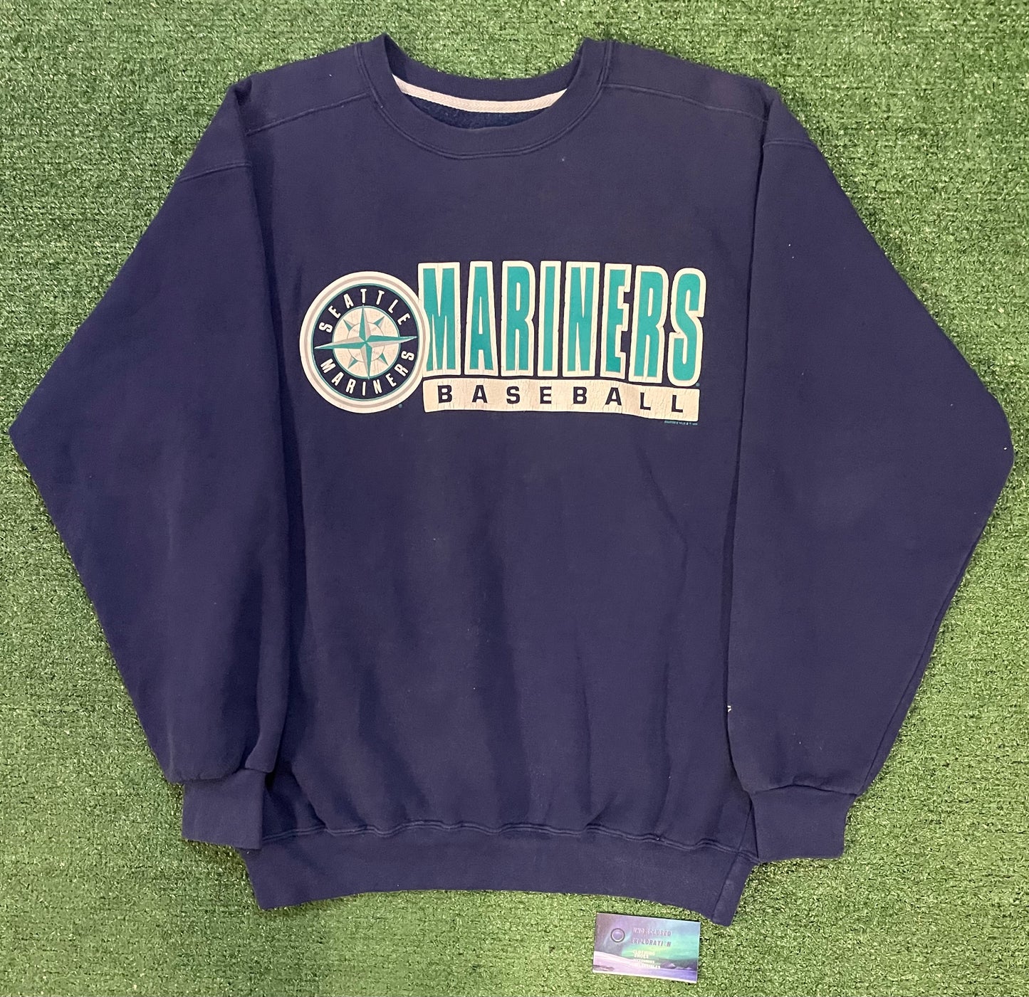 Vintage 1990s Seattle mariners baseball starter crewneck