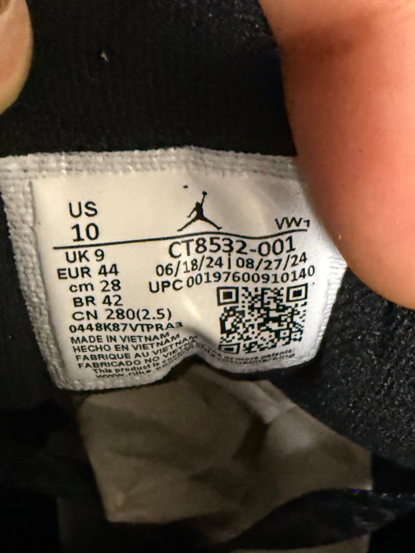 Jordan 3 Black Cat