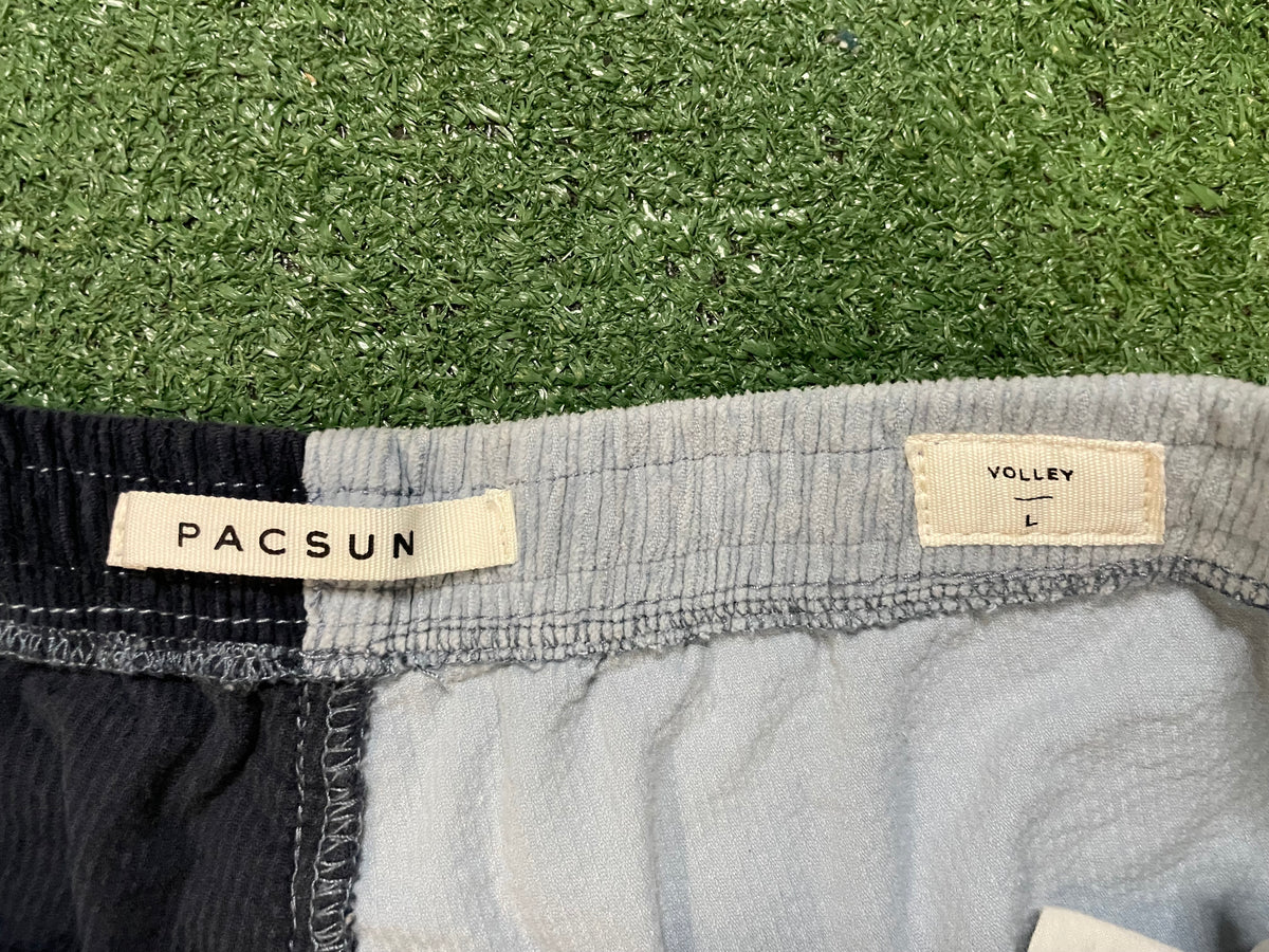 Pacsun patchwork multicolor shorts