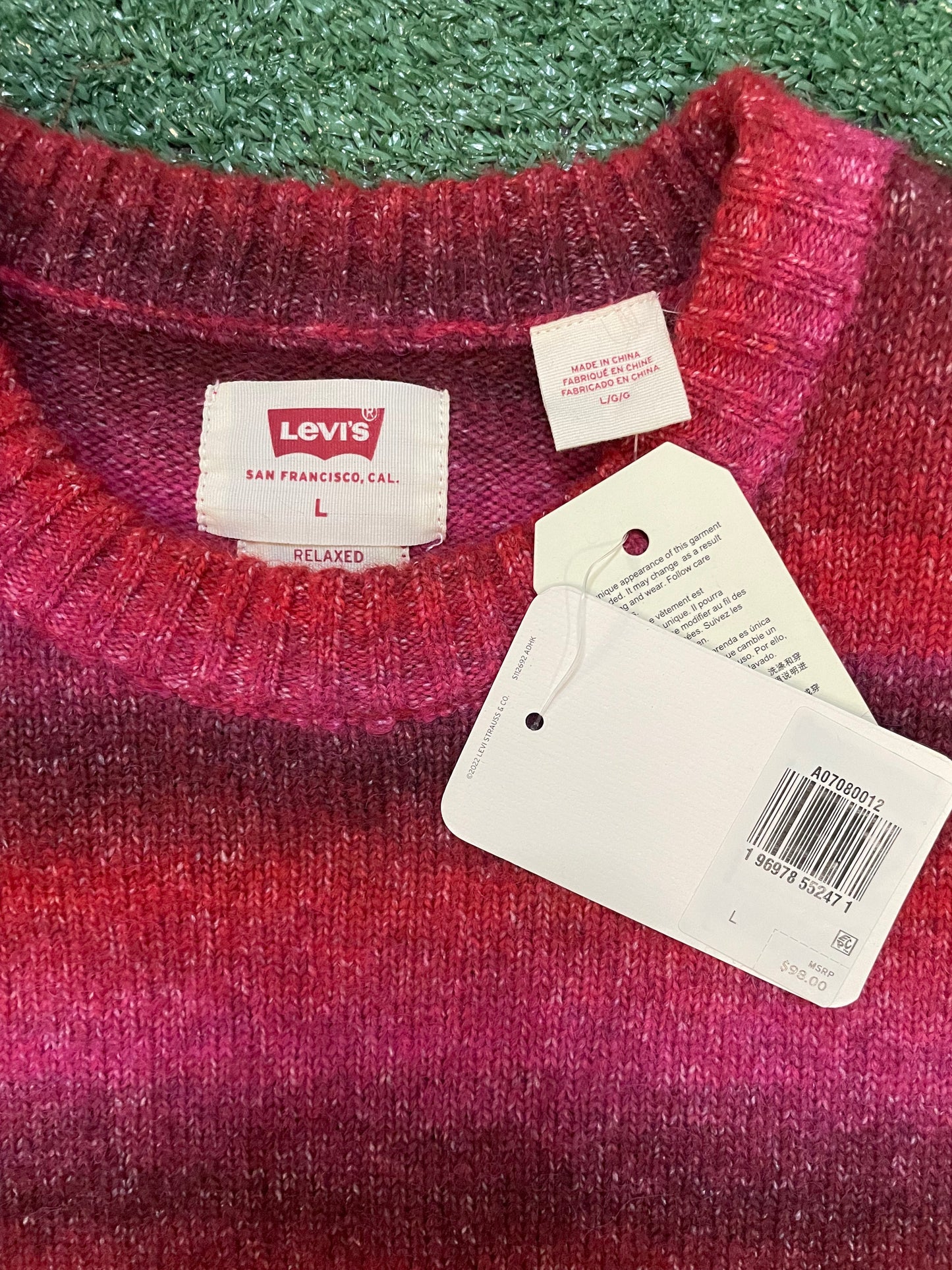 Levi’s battery crewneck sweater