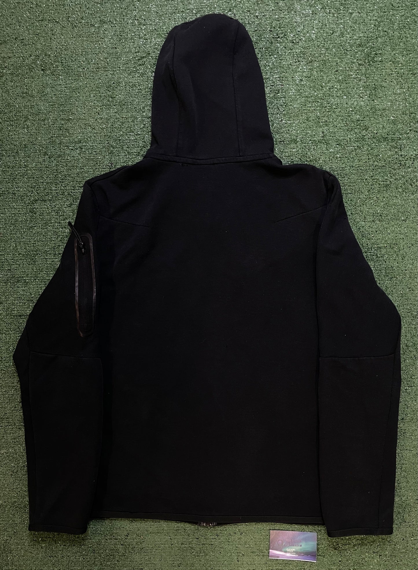 Nike tech fleece black hoodie