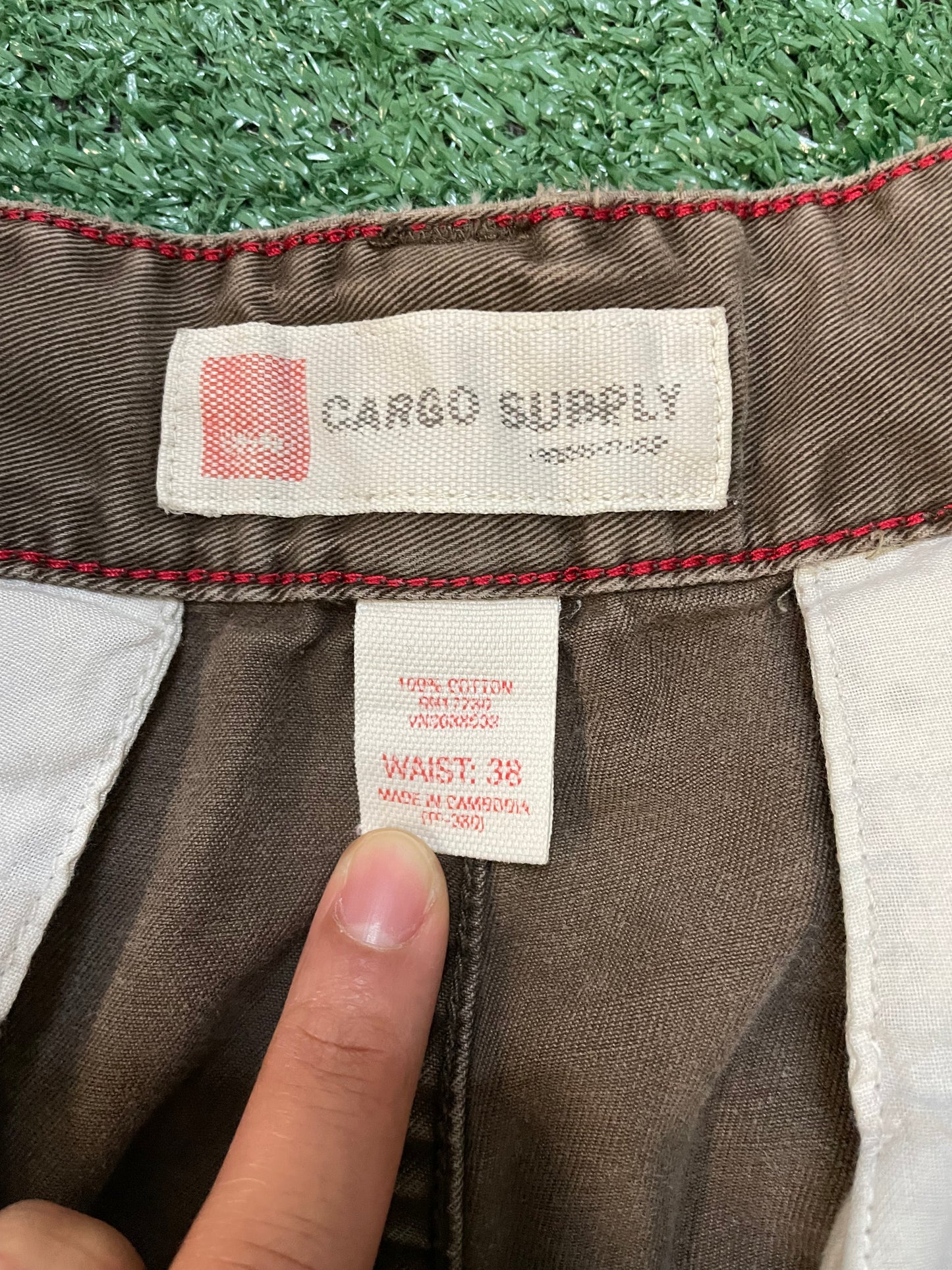 Vintage mossimo brown cargo shorts