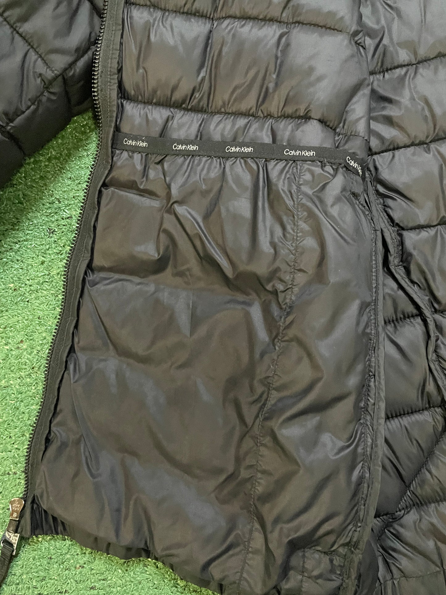 Calvin Klein black puffer jacket