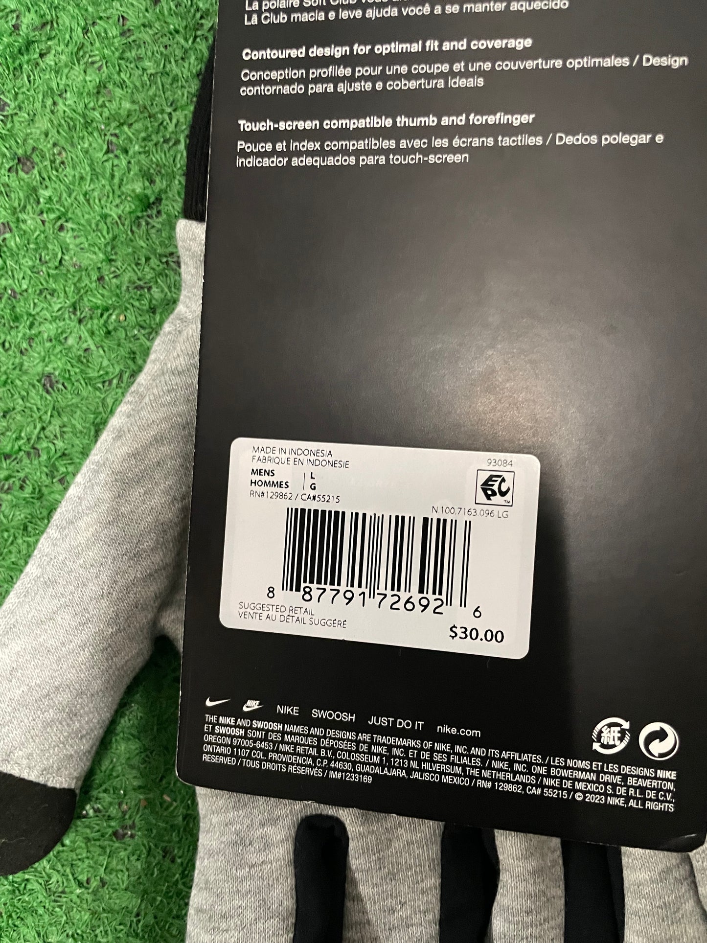 Nike Club Fleece touchscreen Gloves