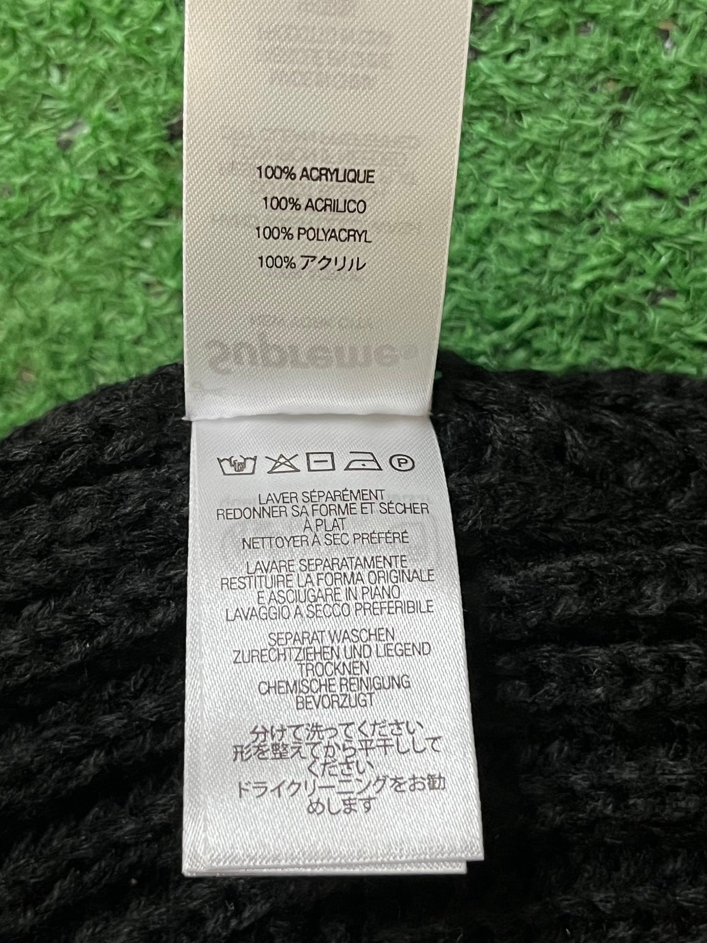 Supreme classic logo chunky beanie