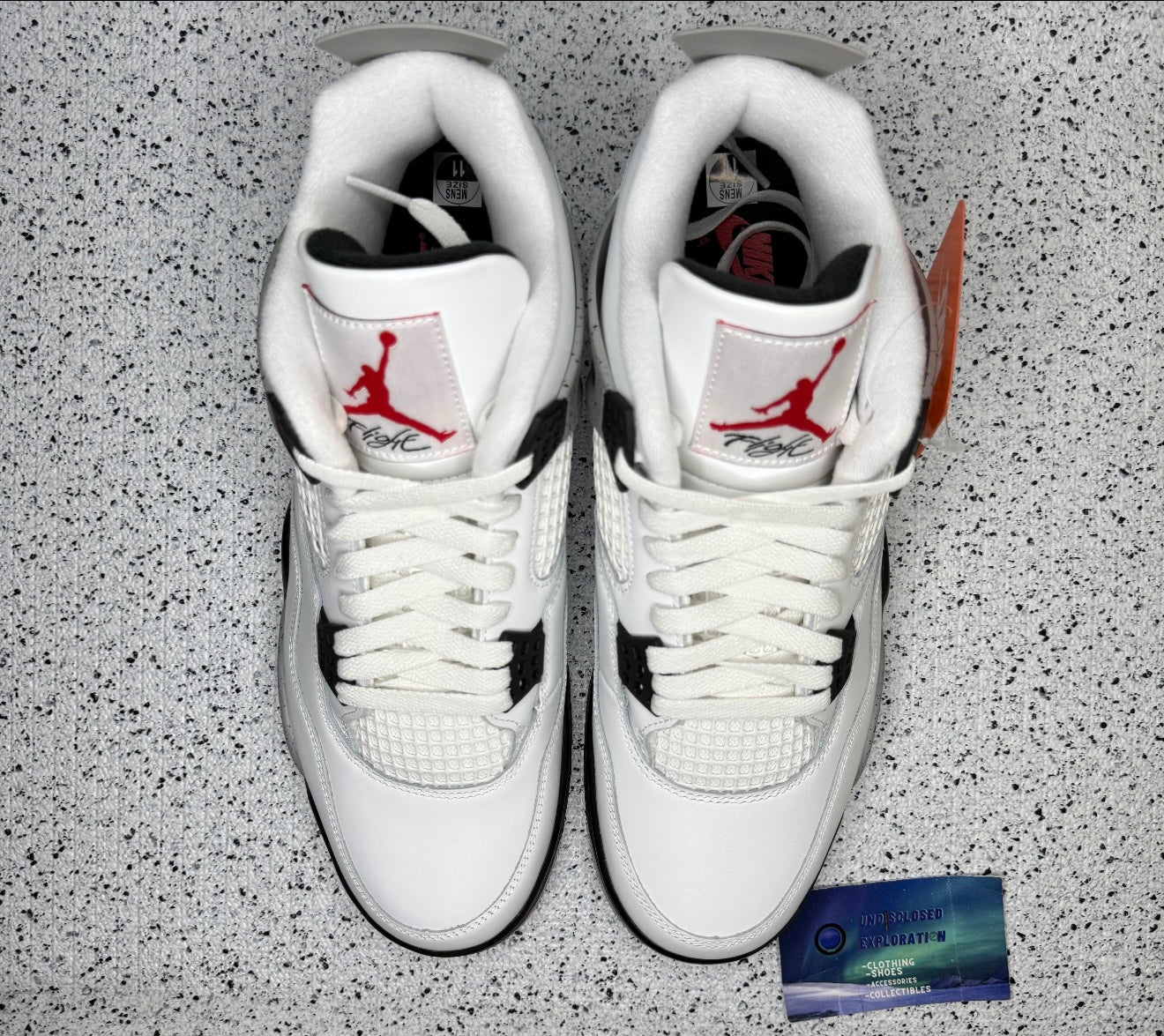 Jordan 4 White Cement 11 Men