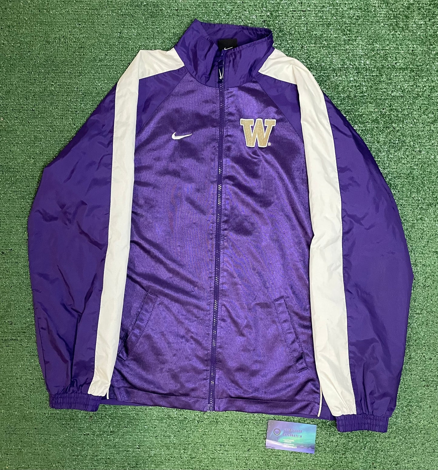 Vintage 1990s UW University of Washington huskies zip up jacket