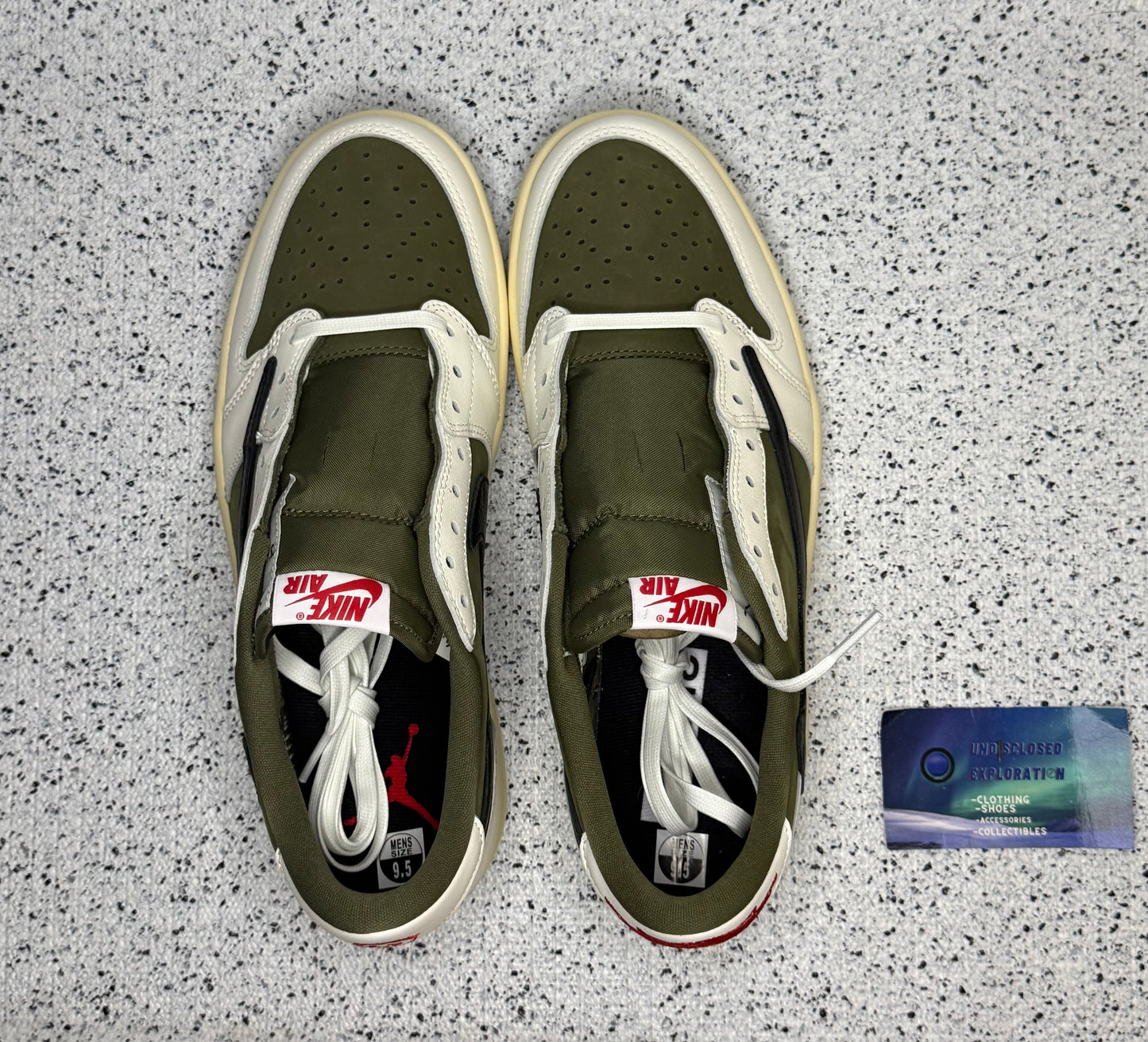 Jordan 1 Low Travis Scott Medium Olive