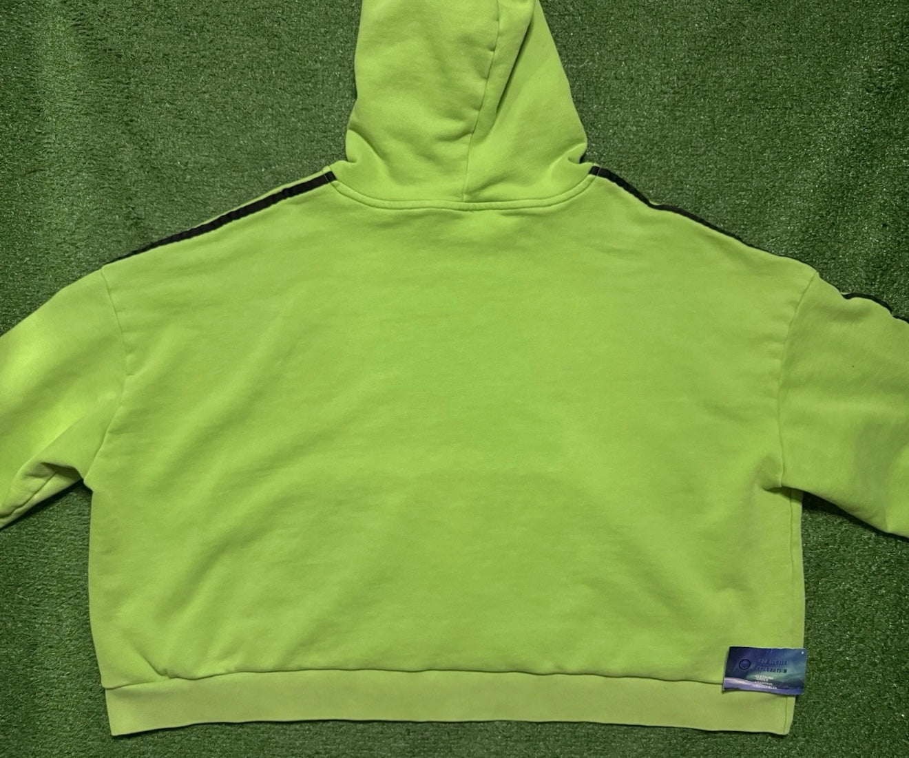 The GV Gallery Raspberry Hills Powdered Grass Crop Hoodie