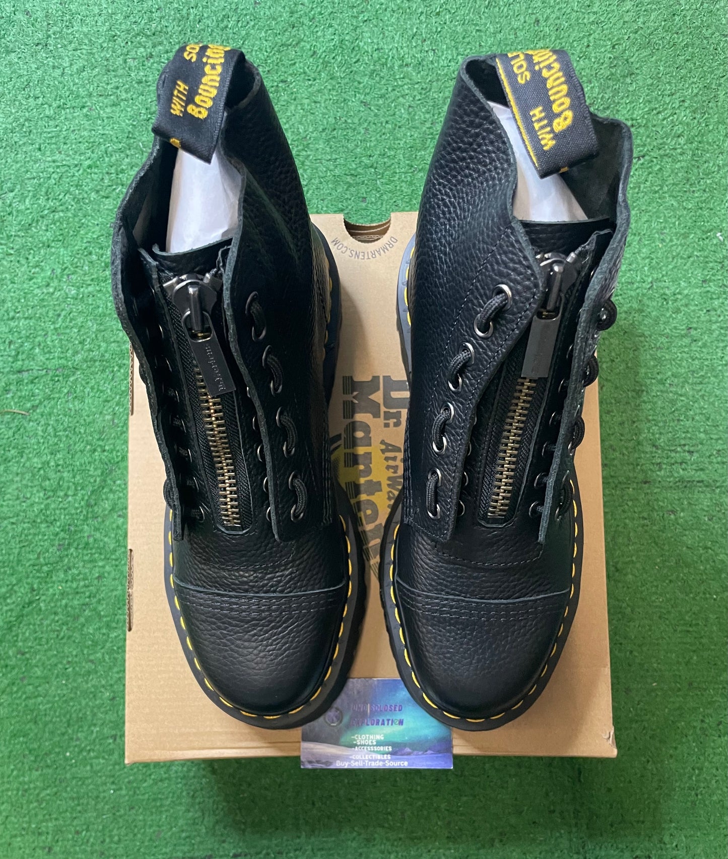 Dr Martens black Sinclair boots