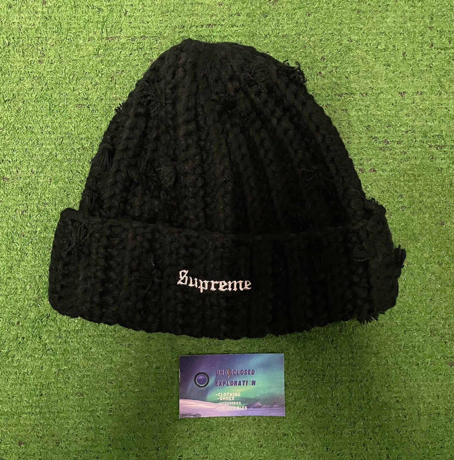 Supreme hand tied beanie