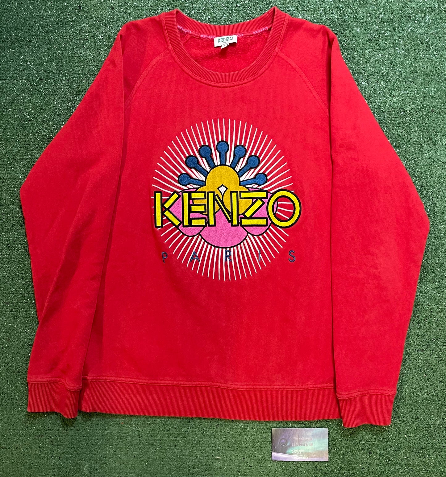 KENZO Tanami Flower red Crewneck
