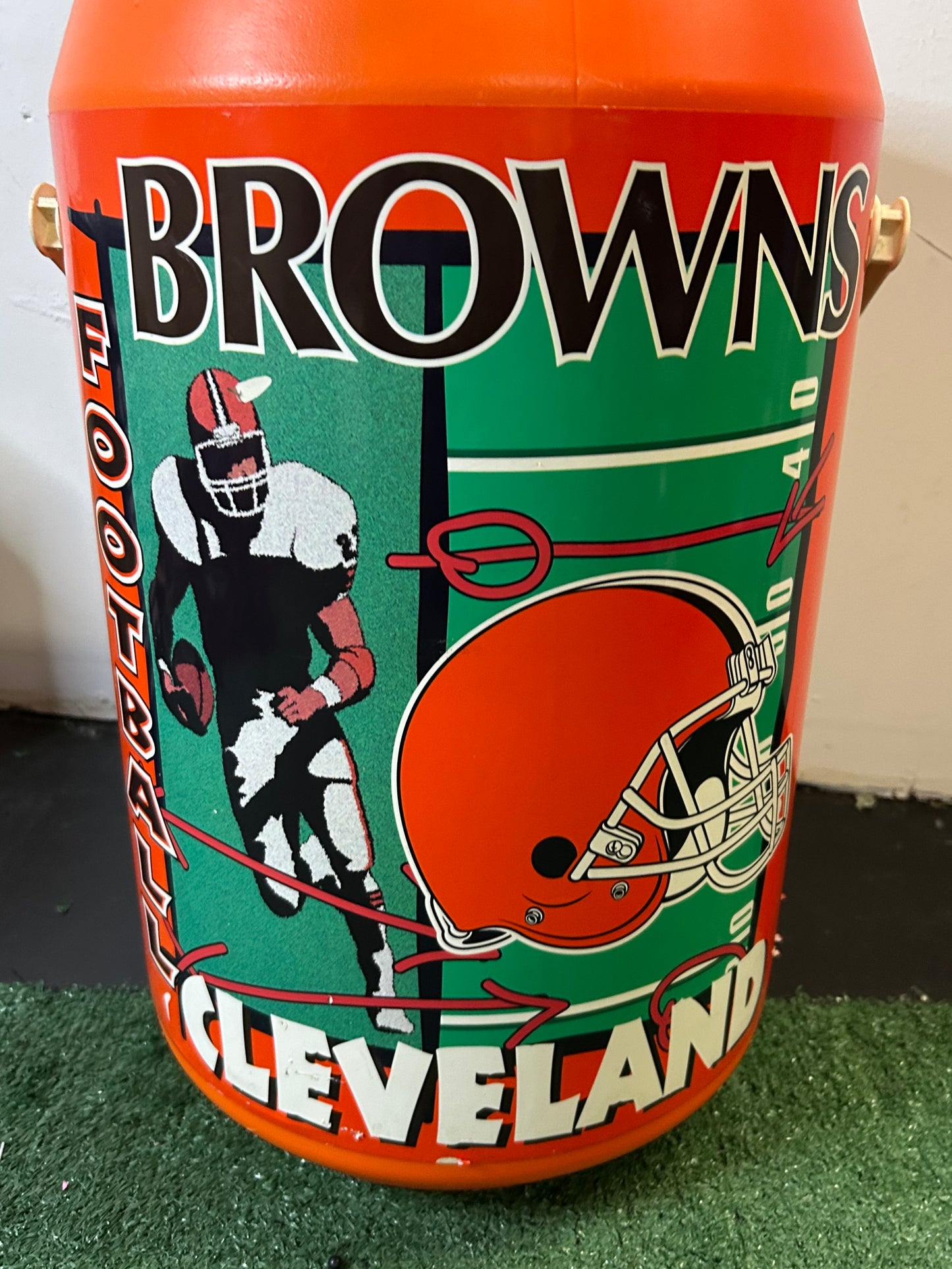 Vintage 1990s Kooler Kraft NFL Cleveland browns