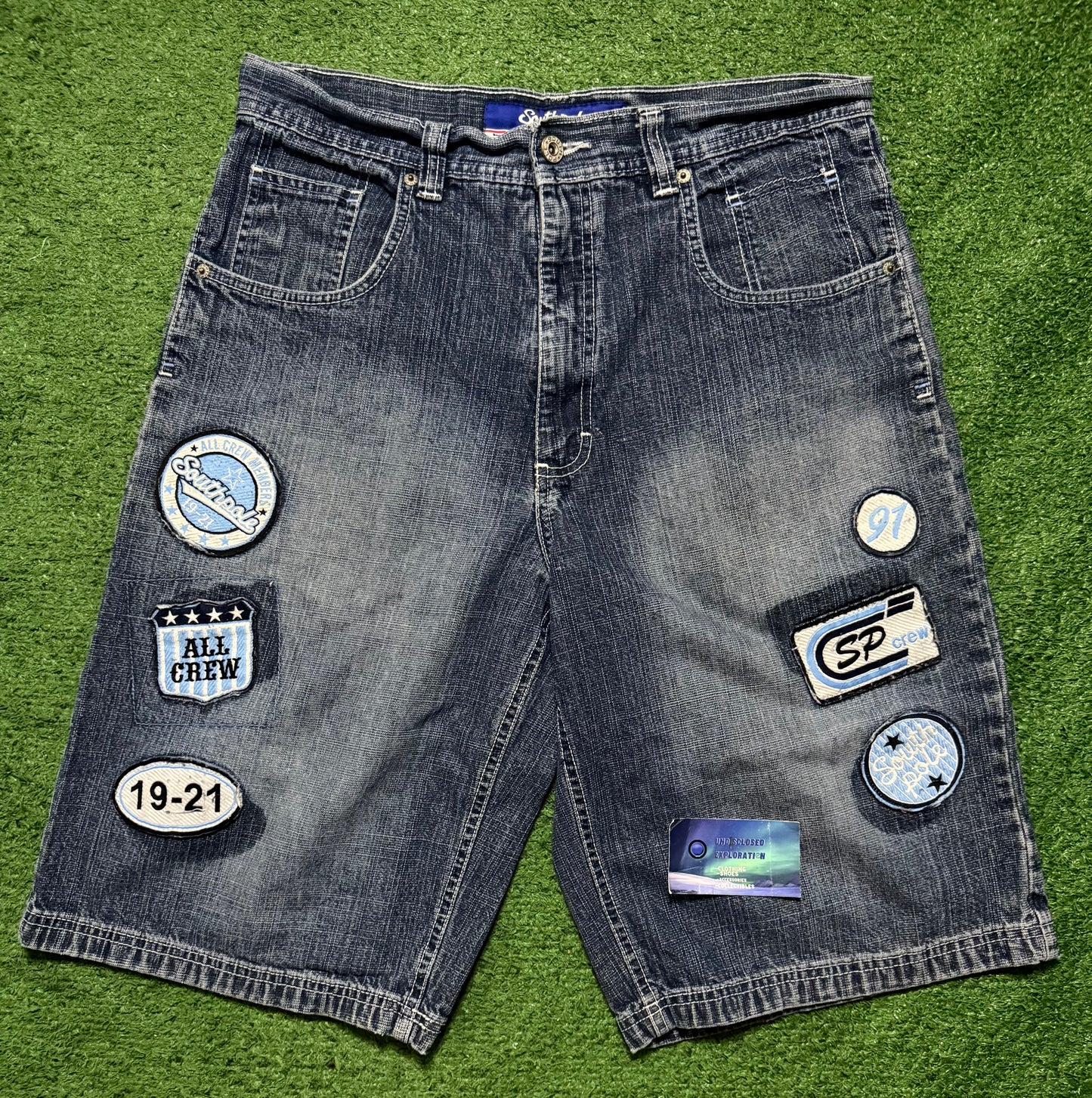 Vintage South Pole Jorts Patches