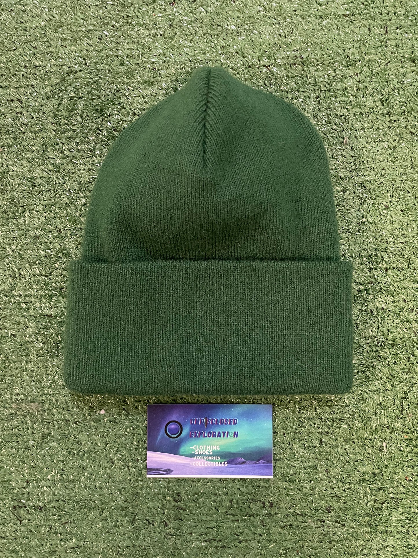 Nike Center swoosh forest green beanie