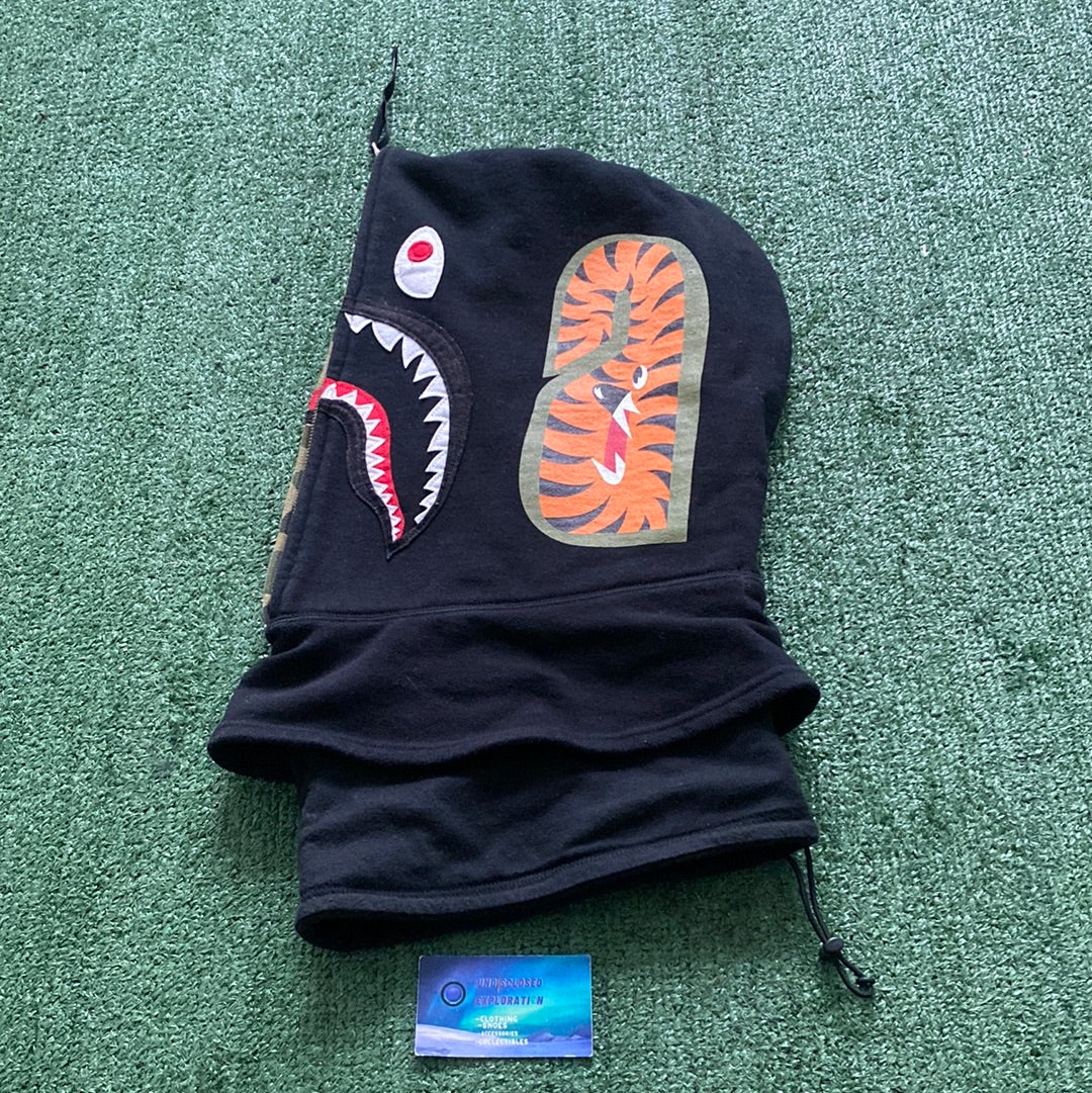 Bape Shark Hoodie Face Mask
