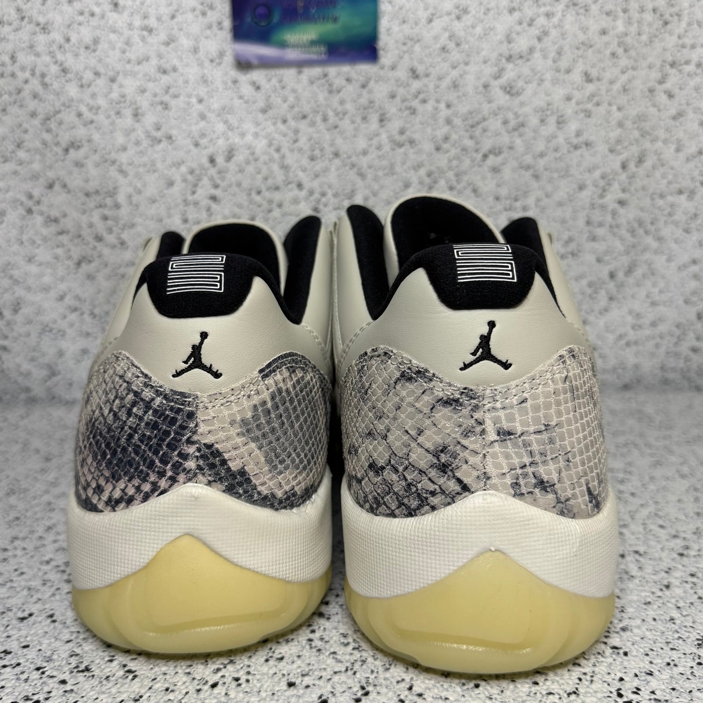 Jordan 11 Low Snake Skin Light Bone