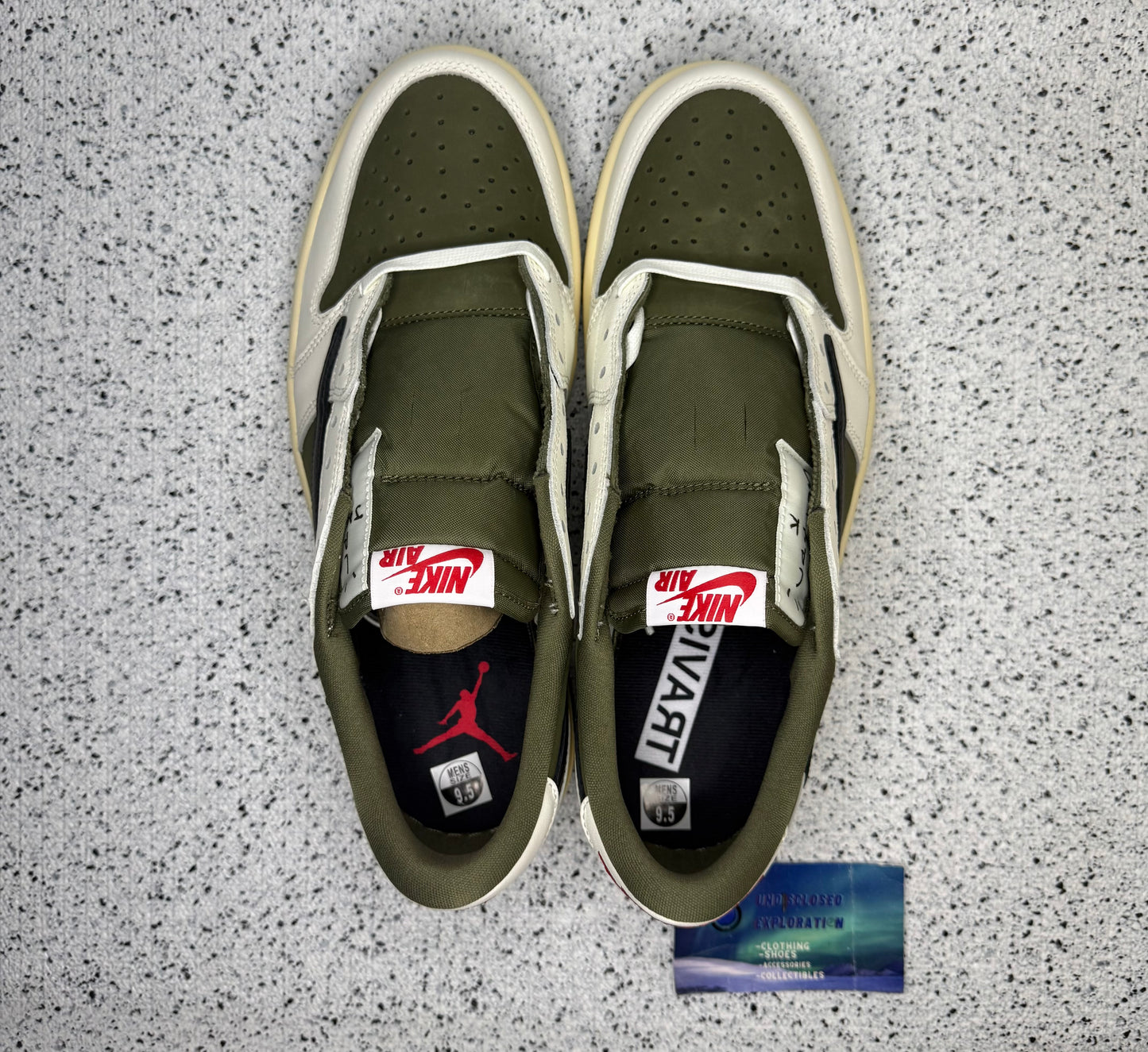 Jordan 1 Low Travis Scott Medium Olive