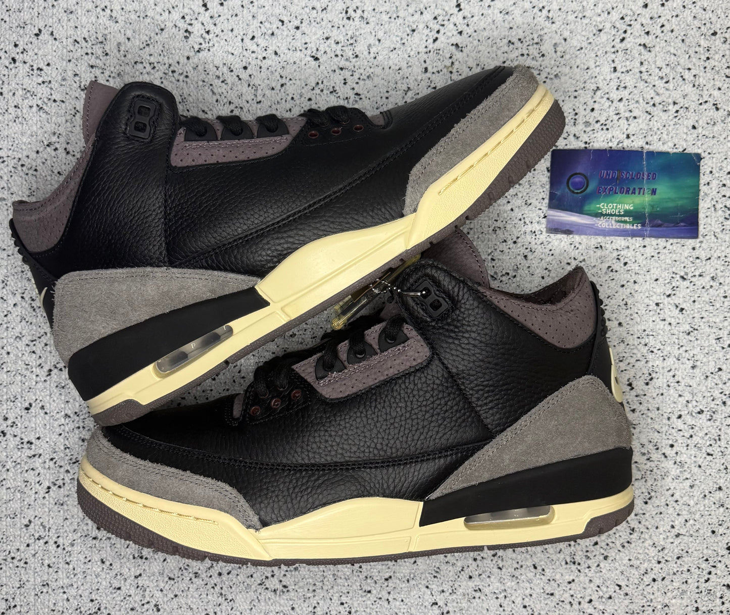 Jordan 3 A Ma Maniere While You Were Sleeping 10 Men/11.5 Women “Preowned”