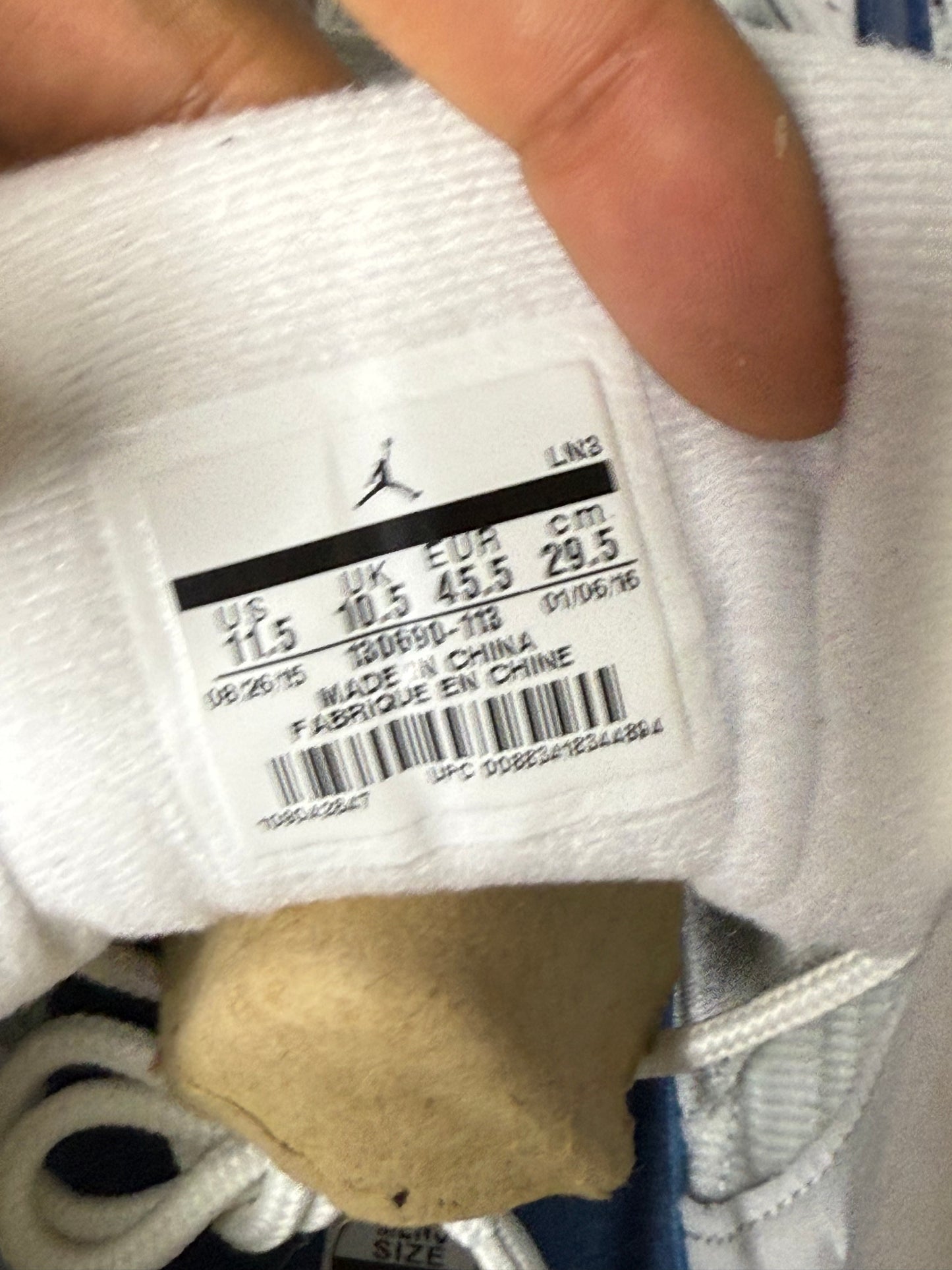 Jordan 12 French Blue 11.5 Men/13 Women “Preowned”