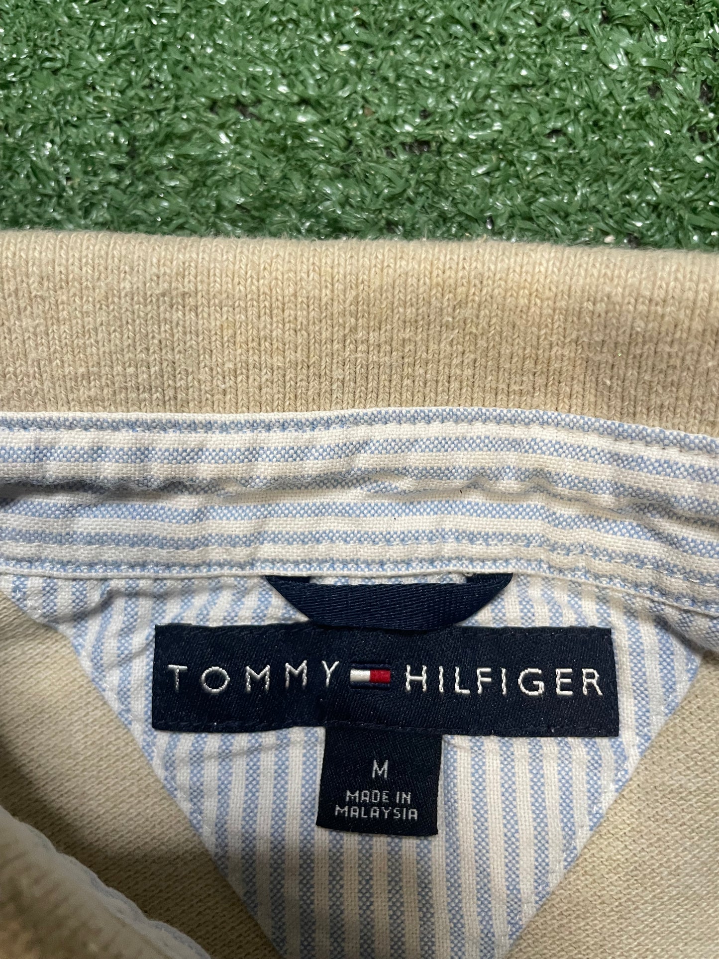 Tommy Hilfiger beige polo