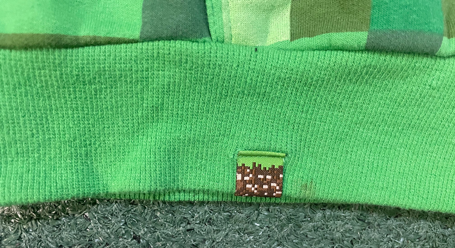 Minecraft full zip creeper hoodie