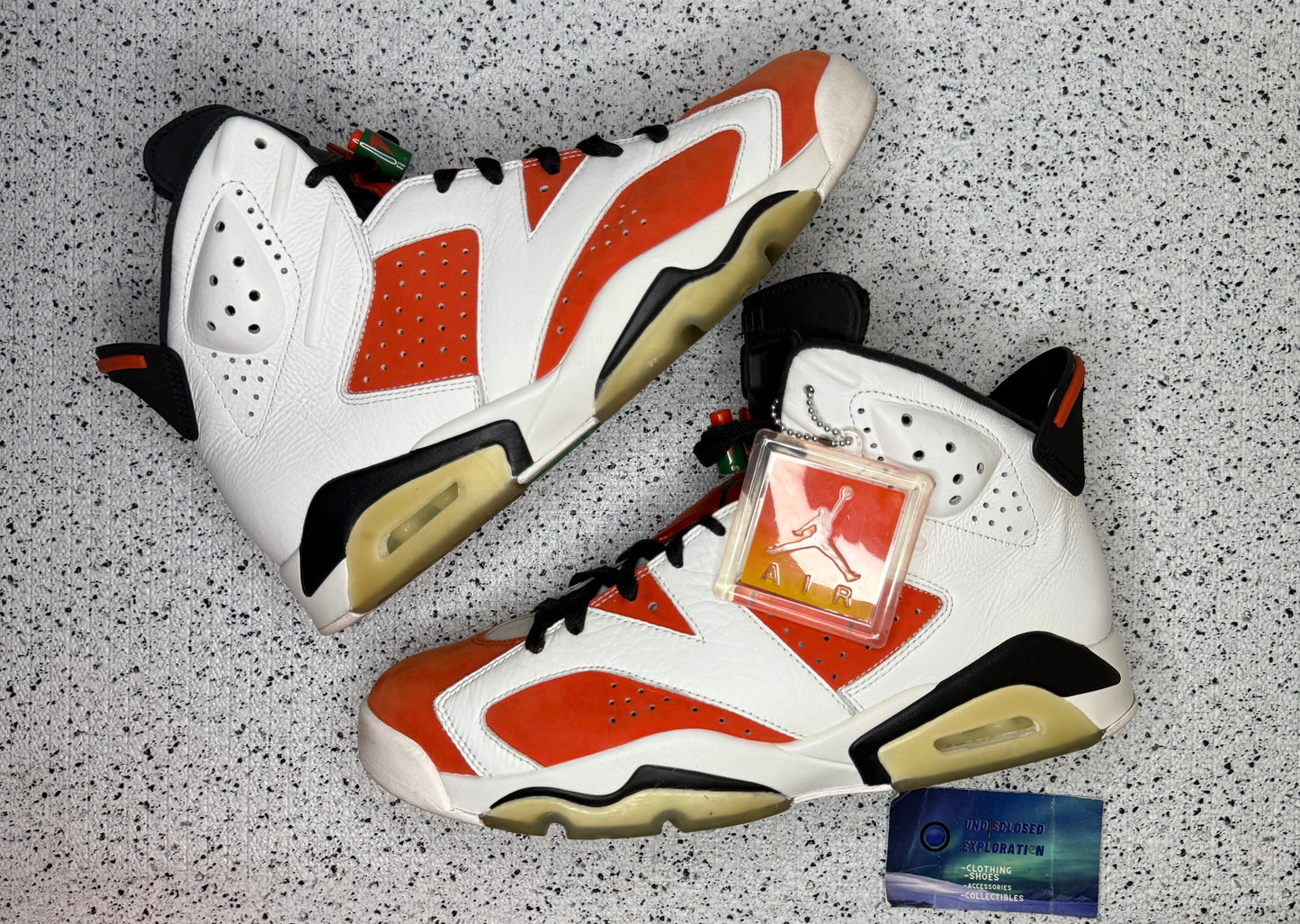 Jordan 6 Gatorade 10 Men/11.5 Women “Preowned”