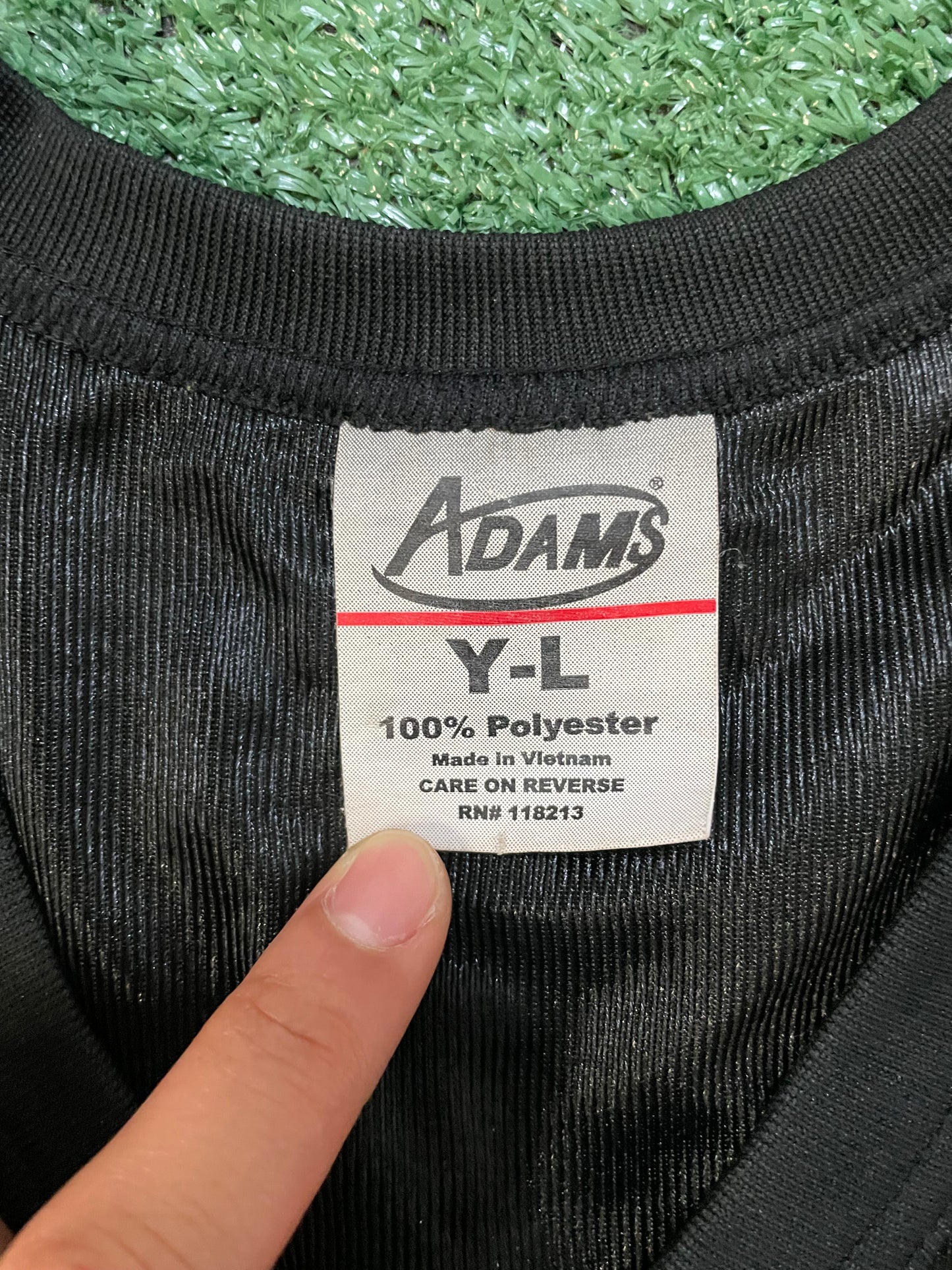 Vintage black mesh jersey
