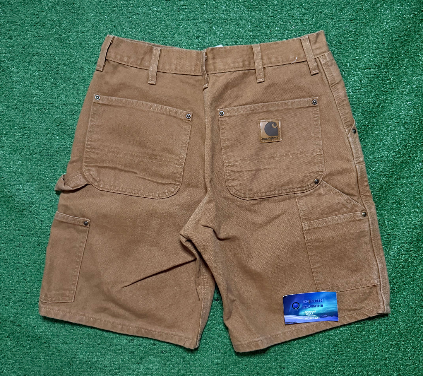Vintage Carhartt Double Knee Shorts Tan
