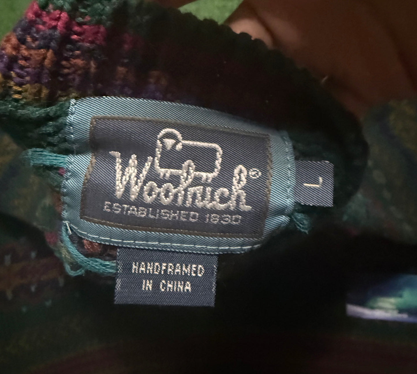 Vintage Woolrich Knitted Sweater