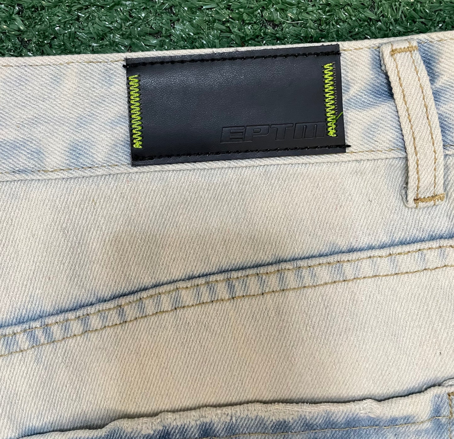 Eptm patchwork paisley denim