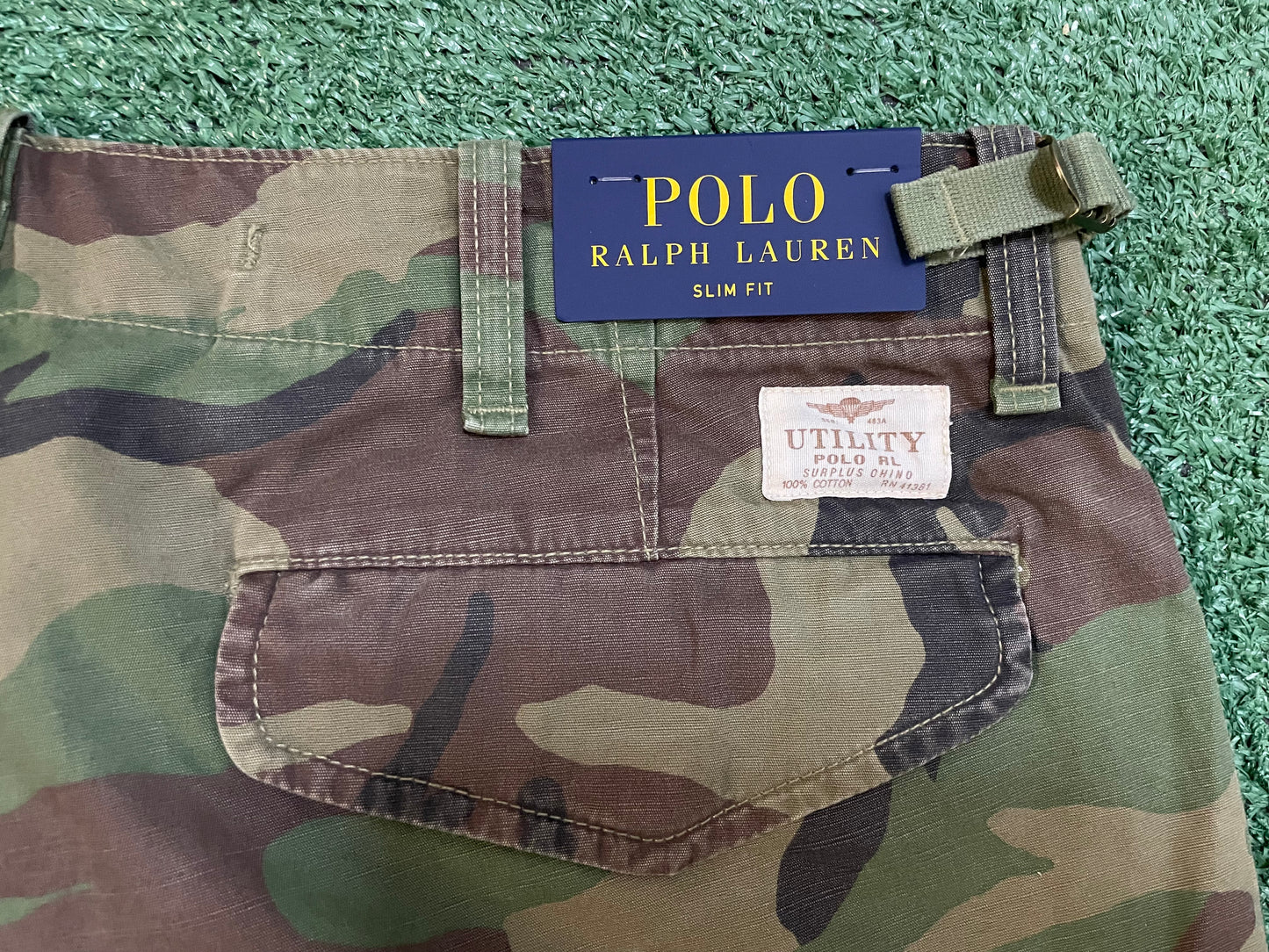 Polo Ralph Lauren camo utility cargo pants