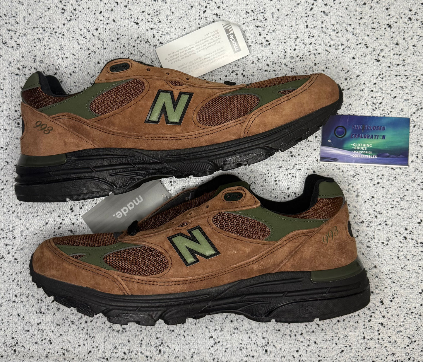 New Balance 993 Aime Leon Dore Brown